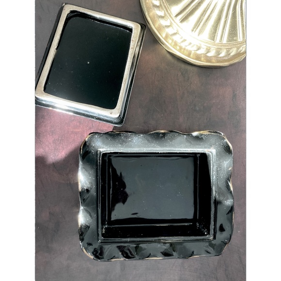 Vintage ceramic Jewelry Box - Cherry Blossom - Picture 5 of 7